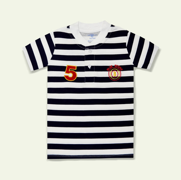 Boys Polo Blue Stone