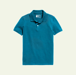 Men Polo Blue Stone