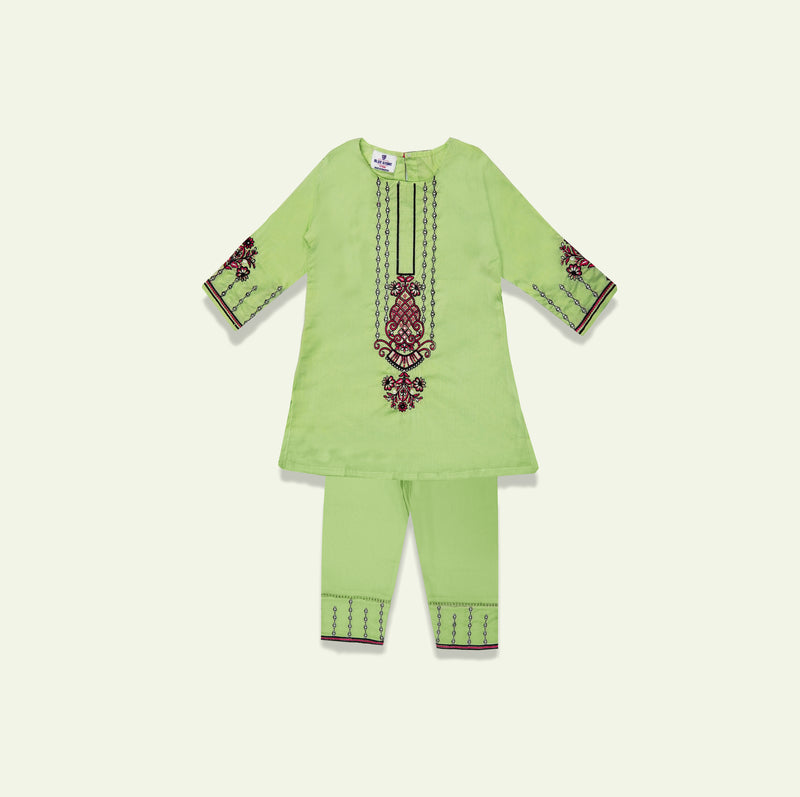 Girls Kurti Blue Stone