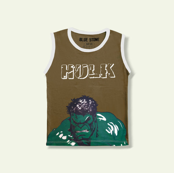 Hulk Tank Top Blue Stone